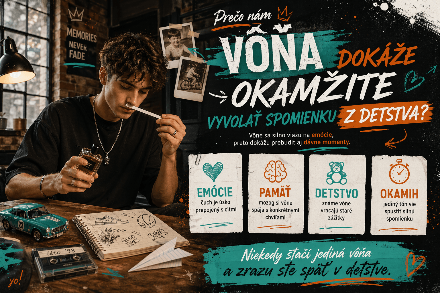 Prečo nám vôňa dokáže okamžite vyvolať spomienku z detstva (1)